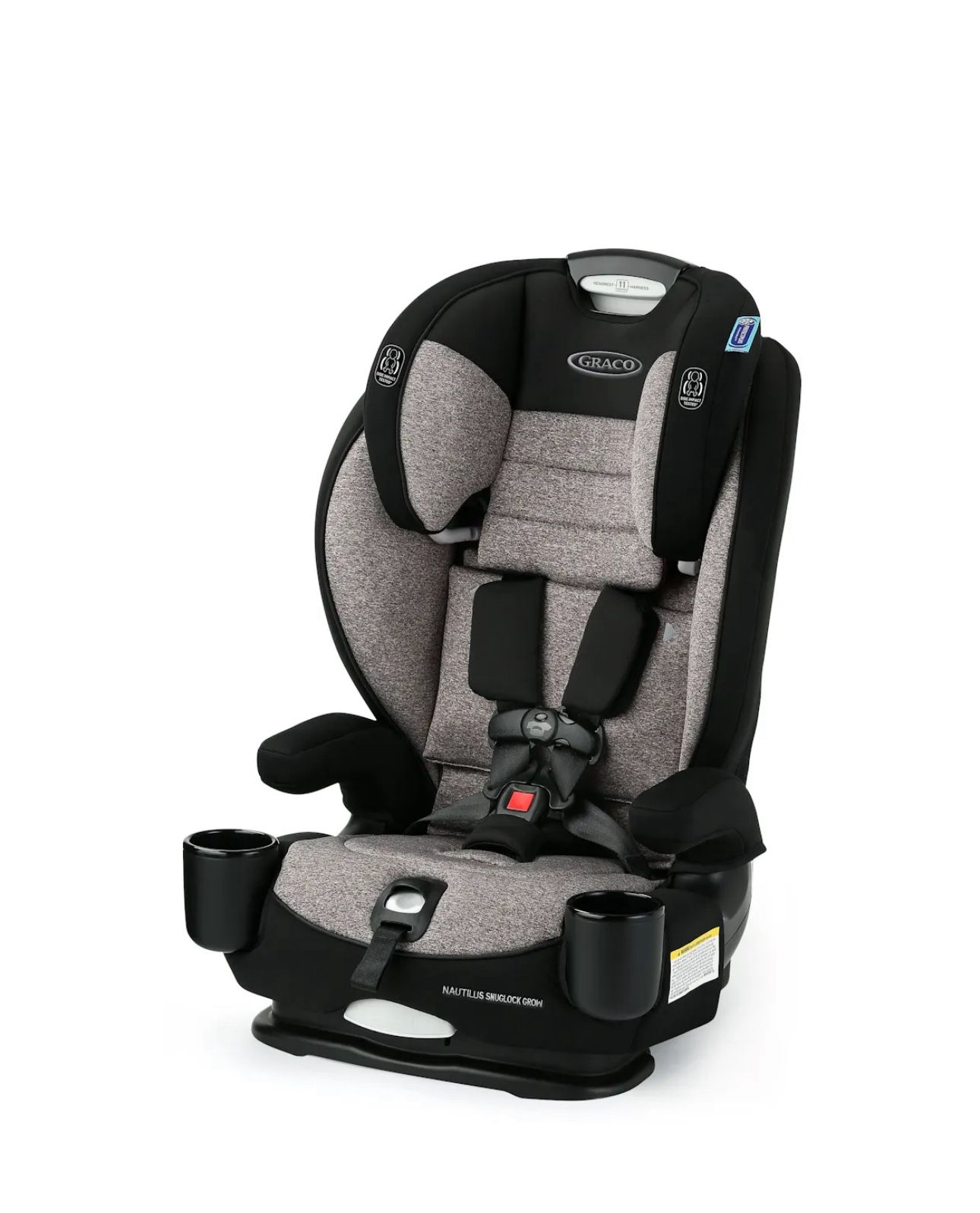 Graco Nautilus Snuglock Grow 3-in-1 Harness Booster Car Seat