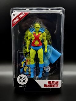 DC Multiverse Page Puncher Martian Manhunter Figure