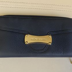 Michael Kors Navy leather Wallet