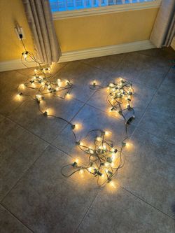 Outdoor string lights