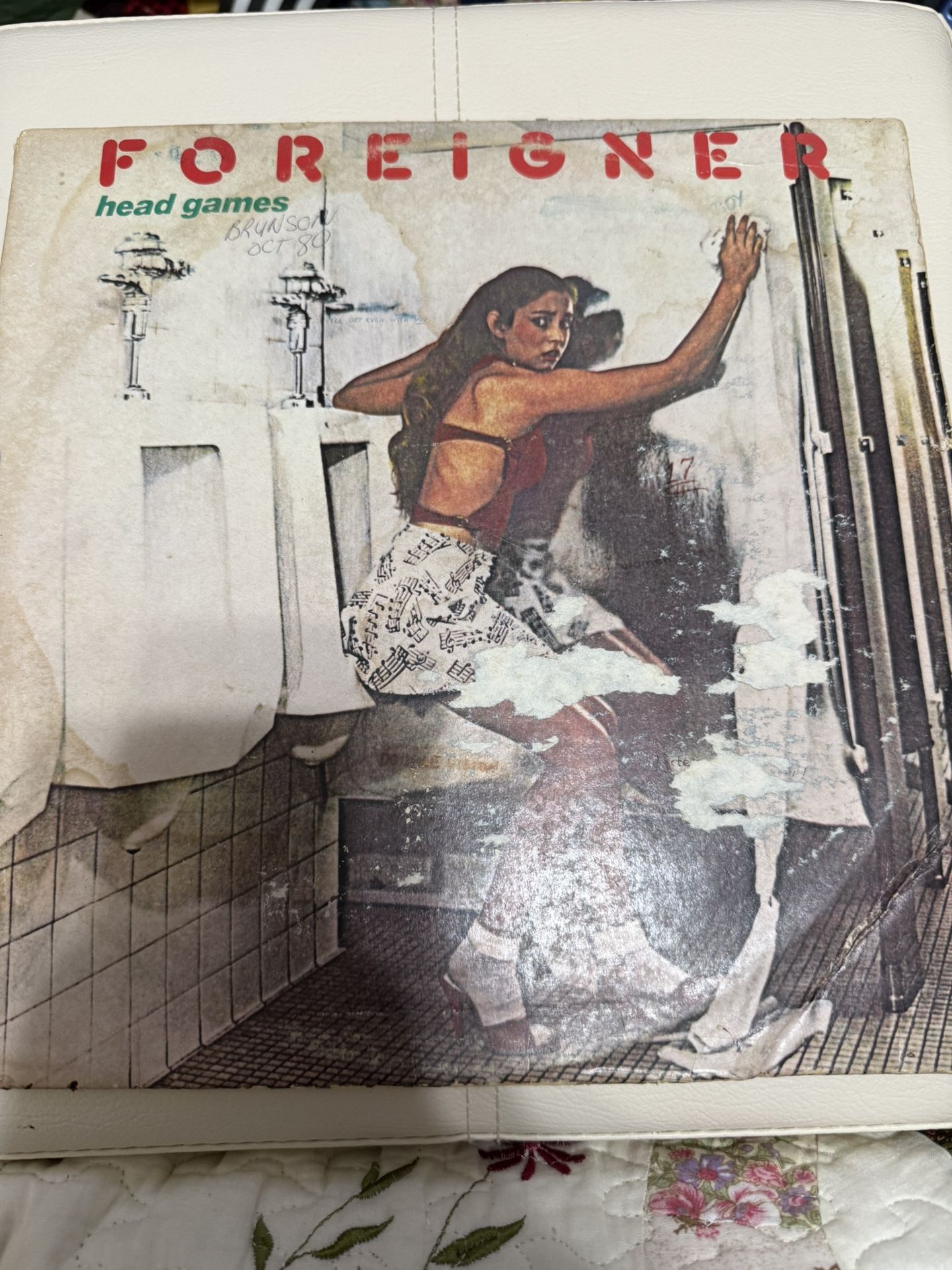 Foreigner Head Games LP Vinyl, 1979, Atlantic Records SD 29999, Vintage Rock