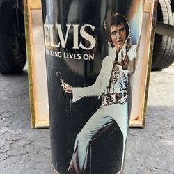 Vintage Elvis Presley Garbage Can