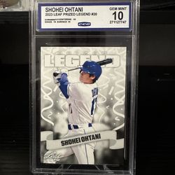 Shohei Ohtani 2023 Leaf Prized Legend #20