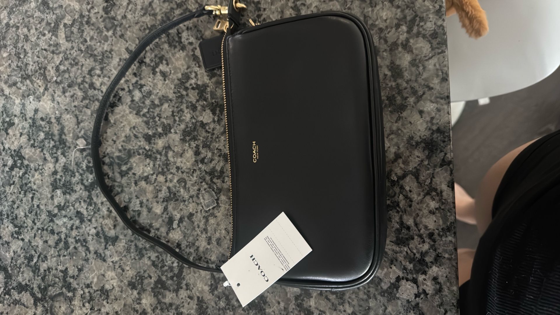 Black Coach plaza purse