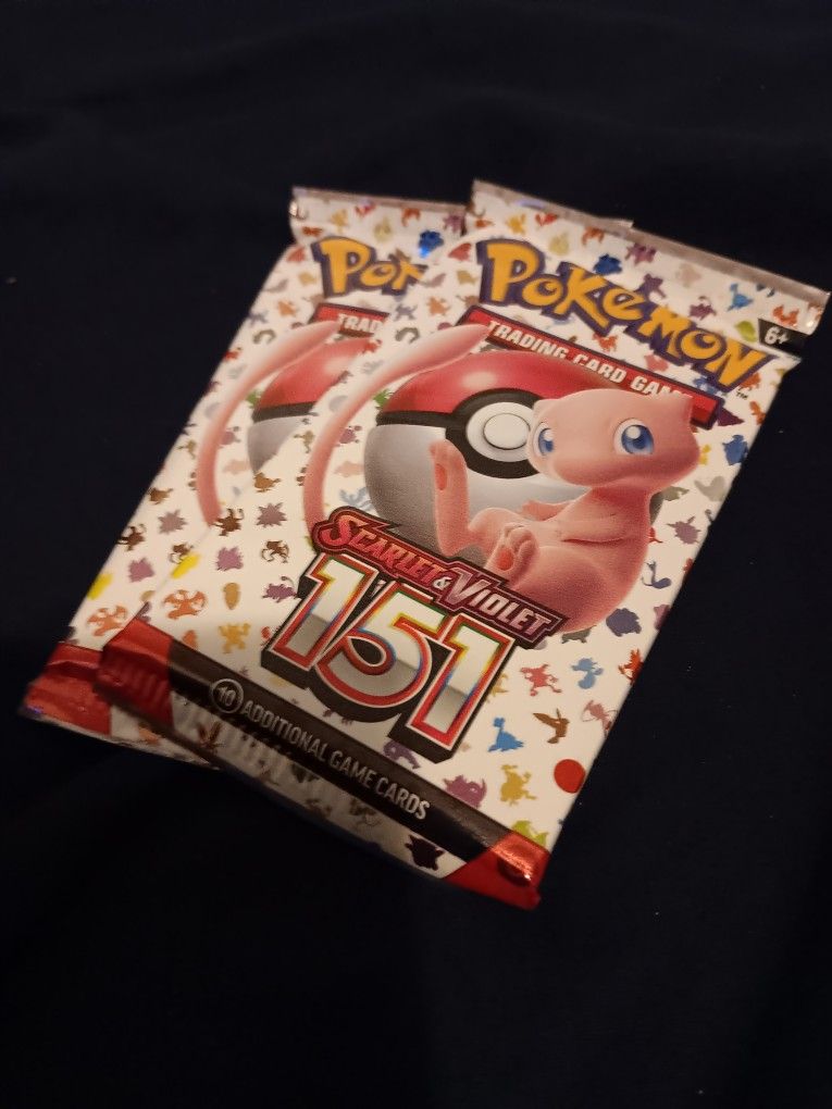 151 Booster Packs 