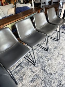 Set of 4 industrial style