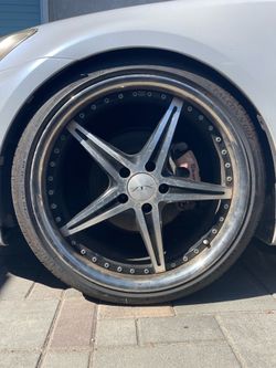19 inch Racing wheels trade for stock IS250 rims