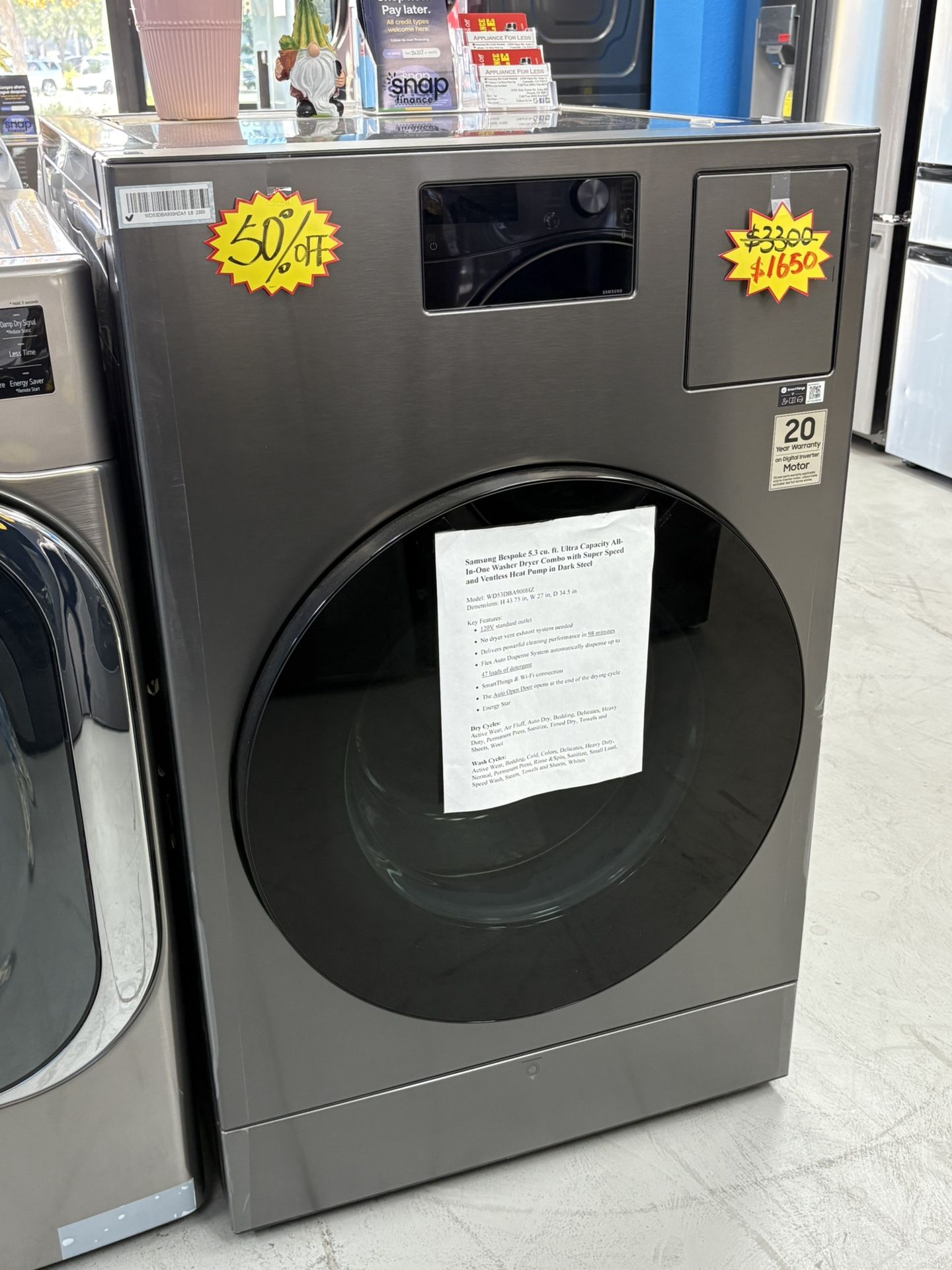 Washer Dryer All in One🔥Brand New‼️