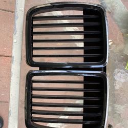 bmw e30 black kidney grills