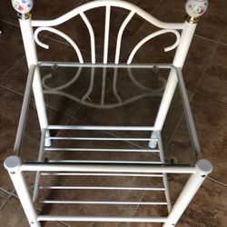 Glass End Table