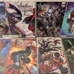 Venom Exclusive Variant Comic Book Lot