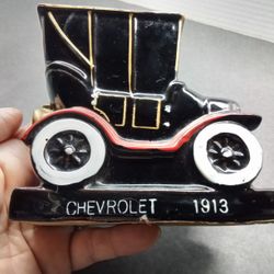Vintage 1913 Ceramic Chevrolet Car 
