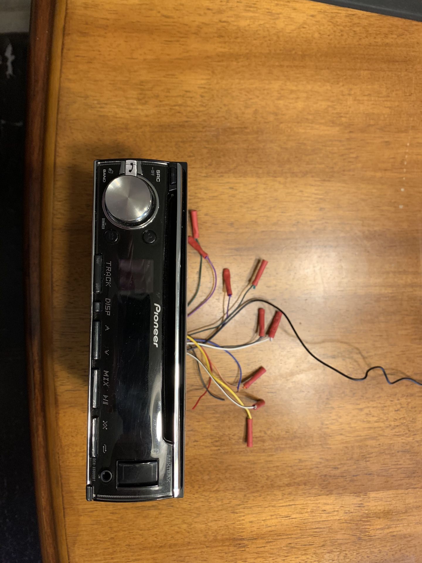 Pioneer Bluetooth car stereo CD player