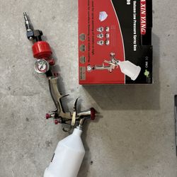 LVLP Spray Gun 4 Tips