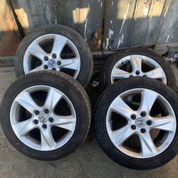 Accord Tires Set With Rims 