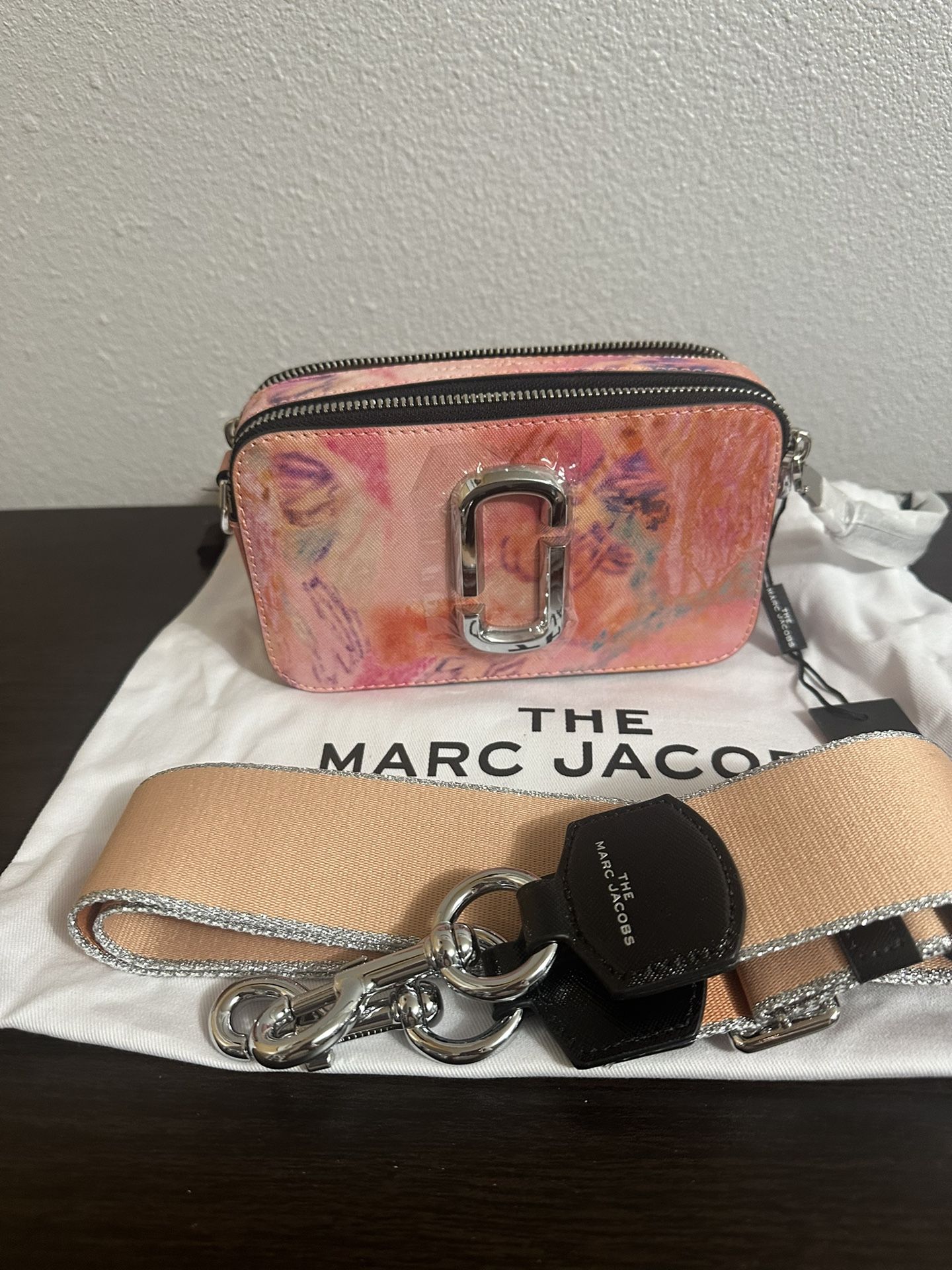 Saffiano Leather Crossbody Bag