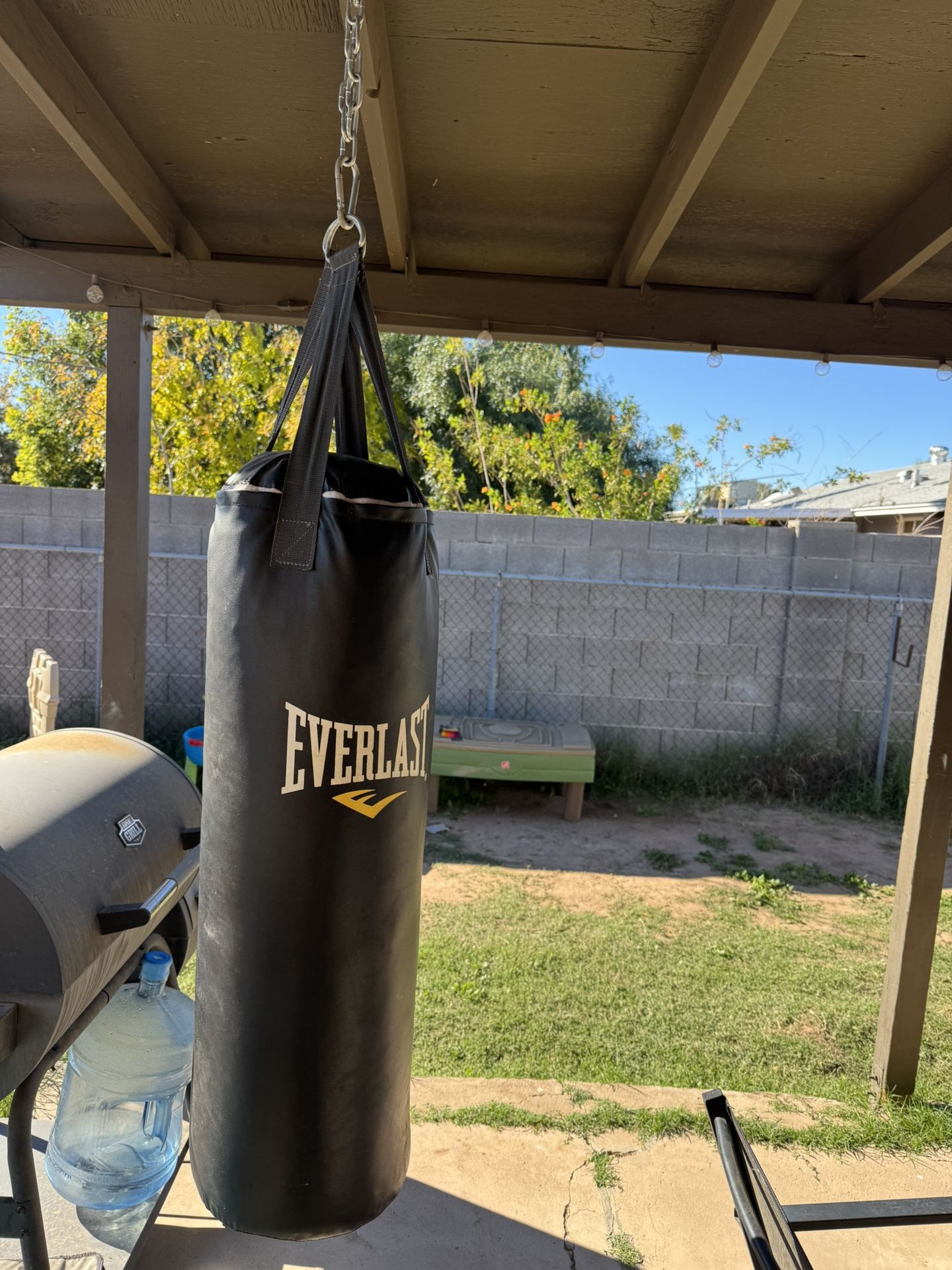 Boxing Bag And Gloves