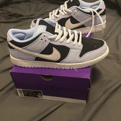 Nike Sb Dunk Low Black Aluminum 