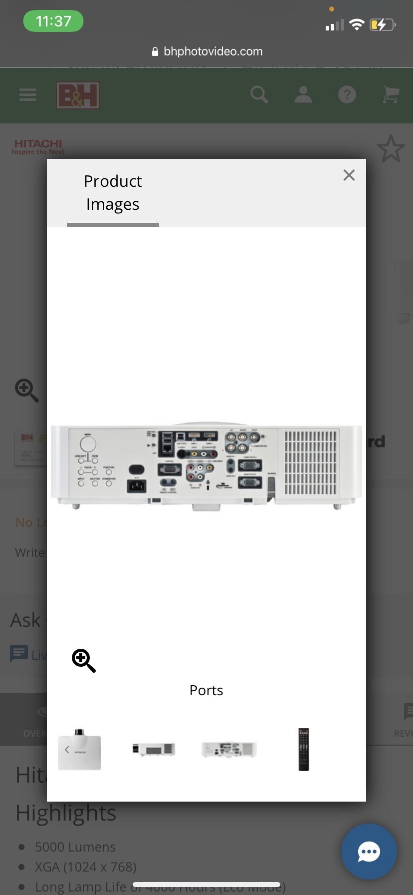 HITACHI CP-X8150 プロジェクター Amazon.com: Hitachi Projector, CPX8150, XGA, : Electronics