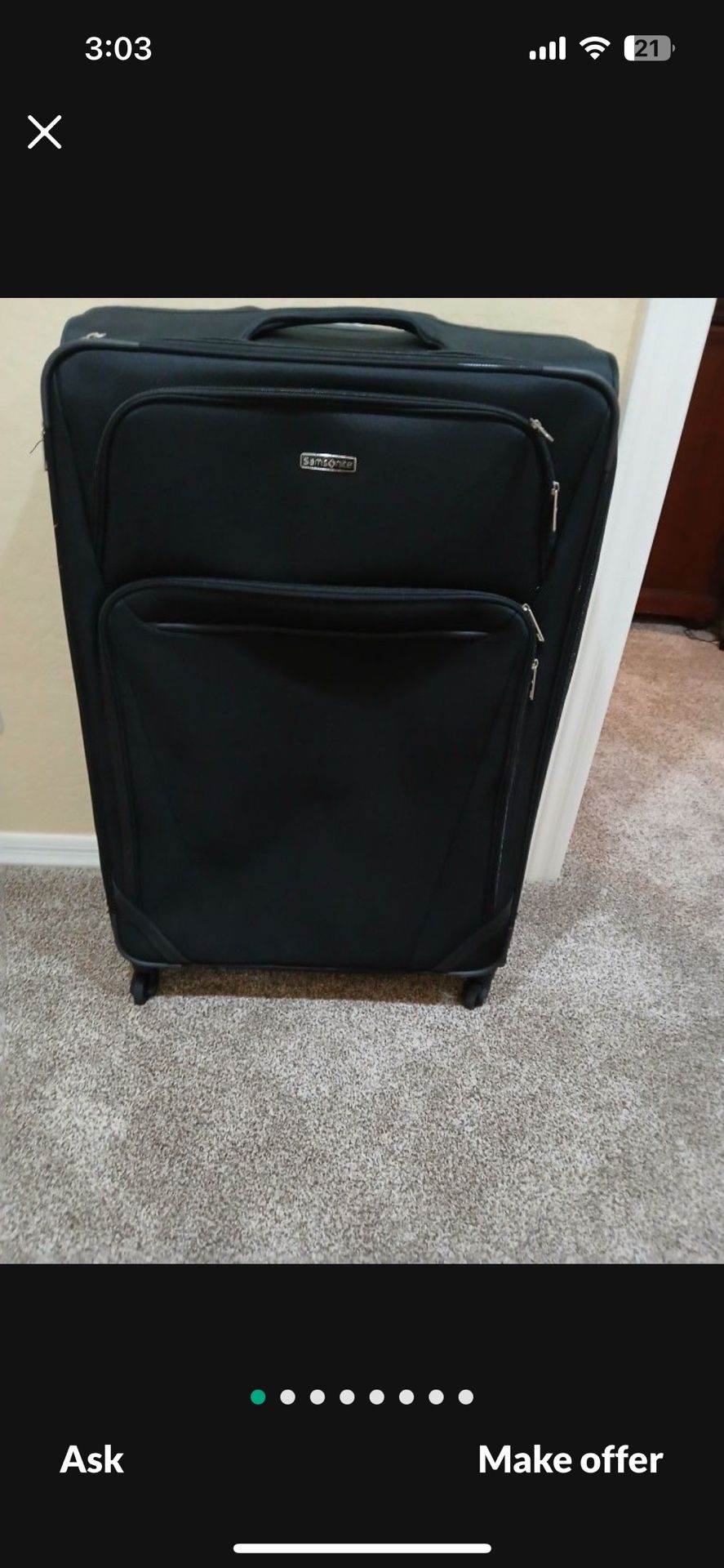 Samsonite Large Suitcase 