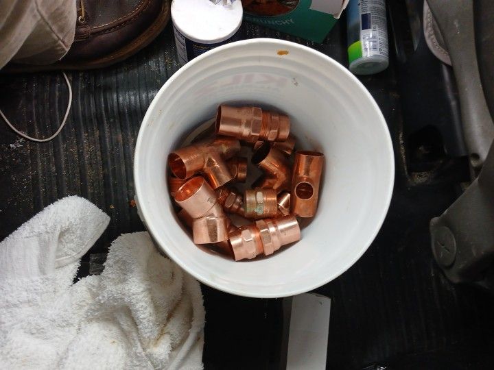 1" & 1"1/4 Assorted Copper Fittings