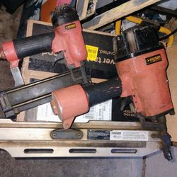 2 Air Pressure Nail Guns