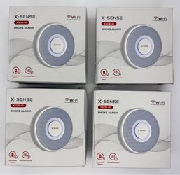 X-Sense XS0B-iR WiFi Smoke Alarm Lot of 4 Voice Alerts App Control New