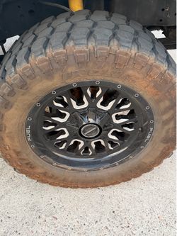 Fuel 8x170 wheels and tires