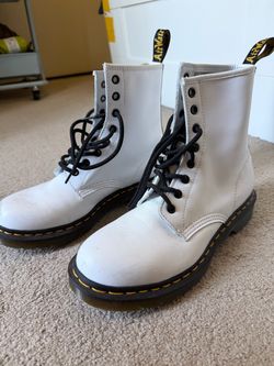 white Doc Martens