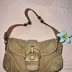 Suede Coach Soho (tan) 