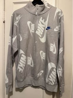 Nike half zipper fleece sweater size Large