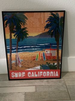 Framed diamond dot art