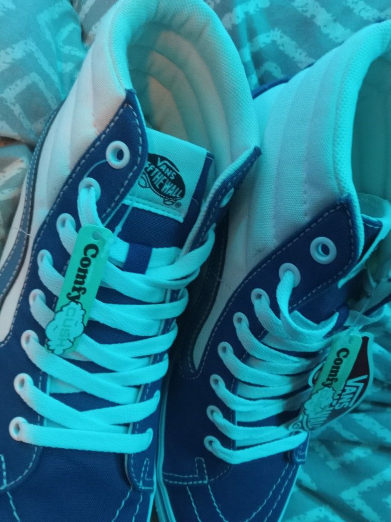 VANS TRI-TONE COMFYCUSH SK8-HI SHOE Size 10.5