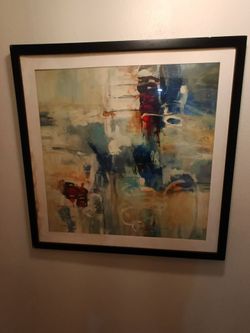 Abstract Framed Wall Art Print