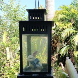 Large Metal Candle Holder