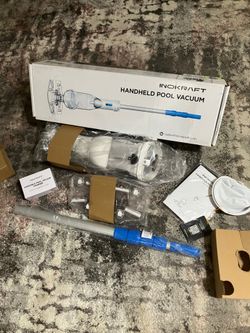 InoKraft Pool Vacuum for Above Ground Pool, Cordless Handheld Pool Vacuum $129.99 retail!