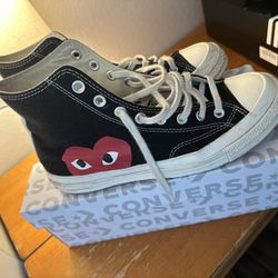Cdg Converse Size 8