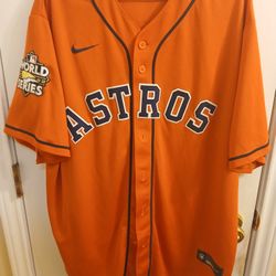 Houston Astros 2022 World Series Nike Jersey Alvarez #44