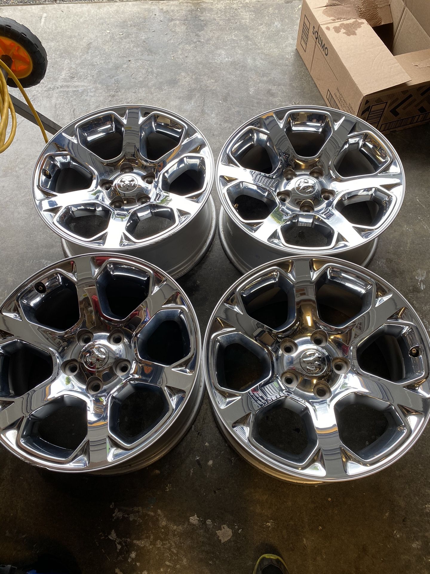 Ram 1500 Rims - 5x5.5 bolt pattern - 20” for Sale in Everett, WA - OfferUp