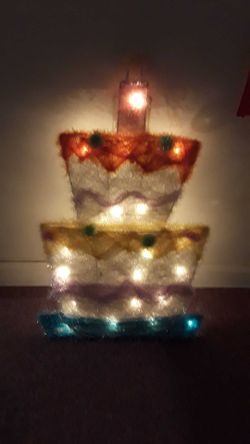 Light up Birthday candle