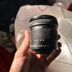 18-55mm Canon Lens
