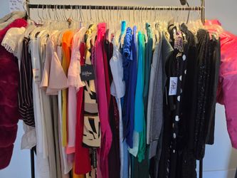 Clothes in Several Sizes. Many Brand New with Tags. New With Tags $4 EACH. Without Tags $2 EACH.