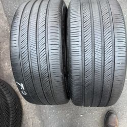 I Have 2 Tires 255-35-21 Hankook 80% Tread Life $250 For Both Mounted And Balanced 