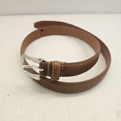 Vintage Ralph Lauren Brown Leather Belt (contact info removed)-250 – Size 36.5" Classic Men’s Designer Accessory