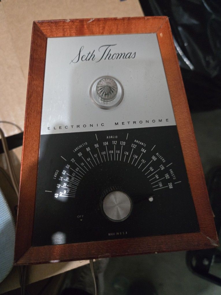 Seth Thomas Vintage Metronome