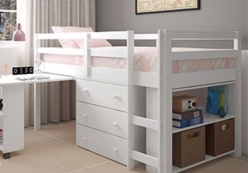 Loft bed (mattress sold separately)