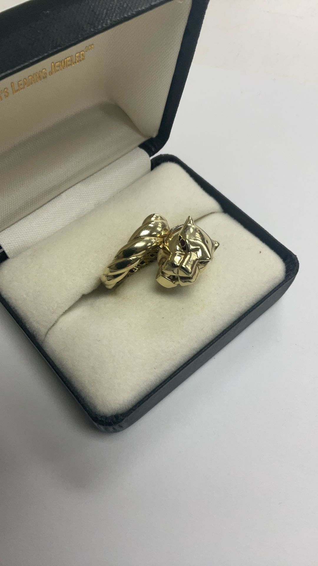 10k Panther Ring