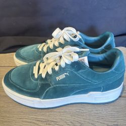 Green Suede Puma Sneakers – Men’s Size 11 – New/Never Worn