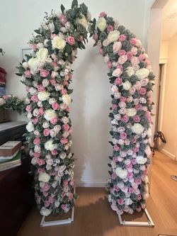 Flower backdrop