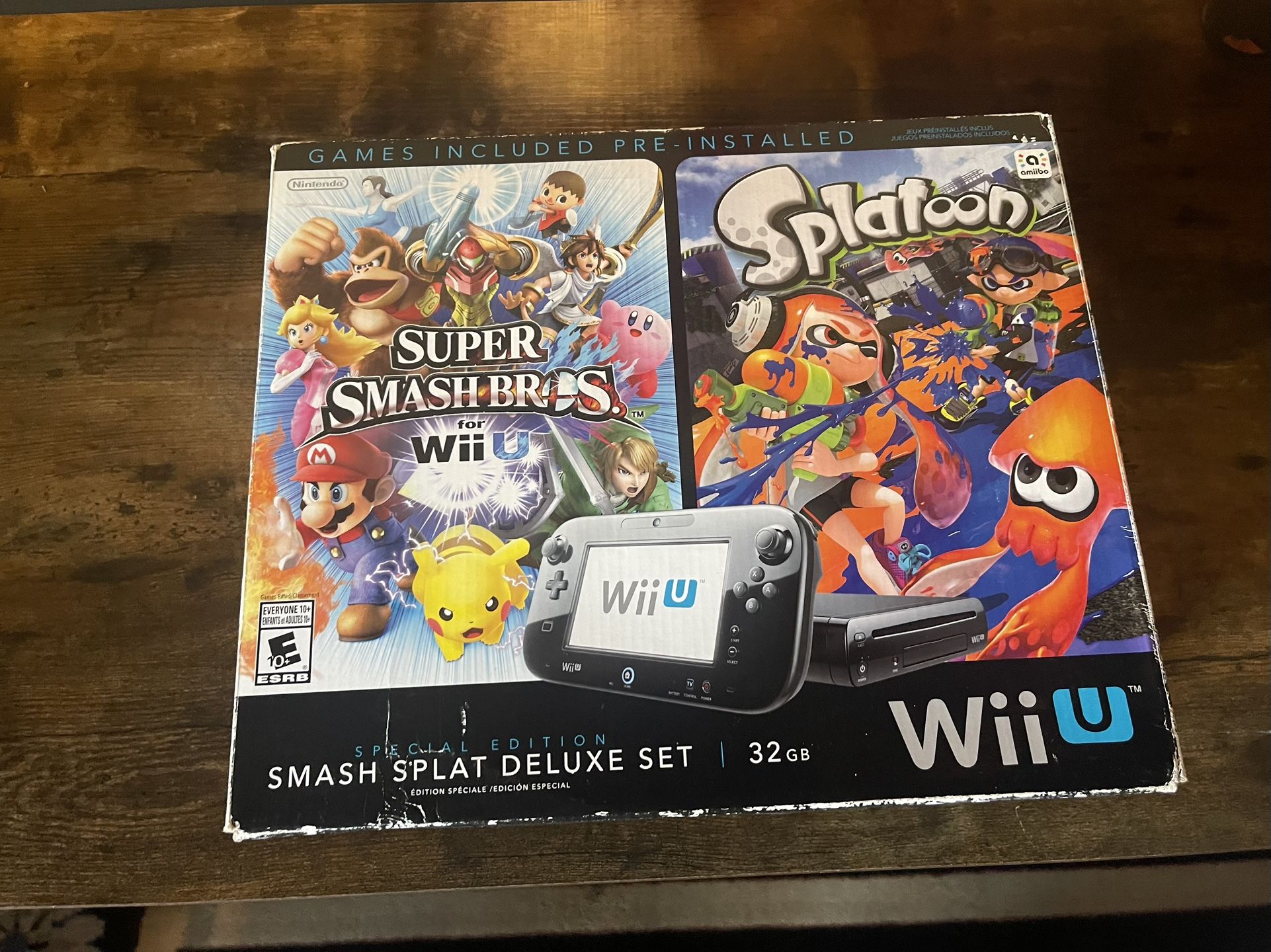 Nintendo Wii U Smash Xenoblade Chronicles X Bayonetta Splatoon Games Controller
